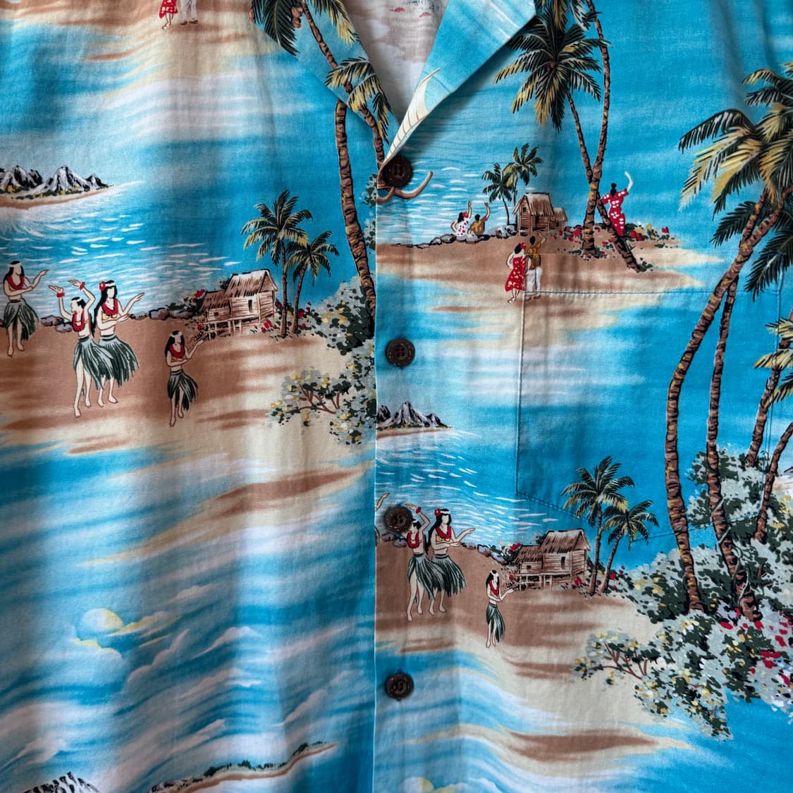 블루하와이 하와이안셔츠 Made in Hawaii 상품이미지4