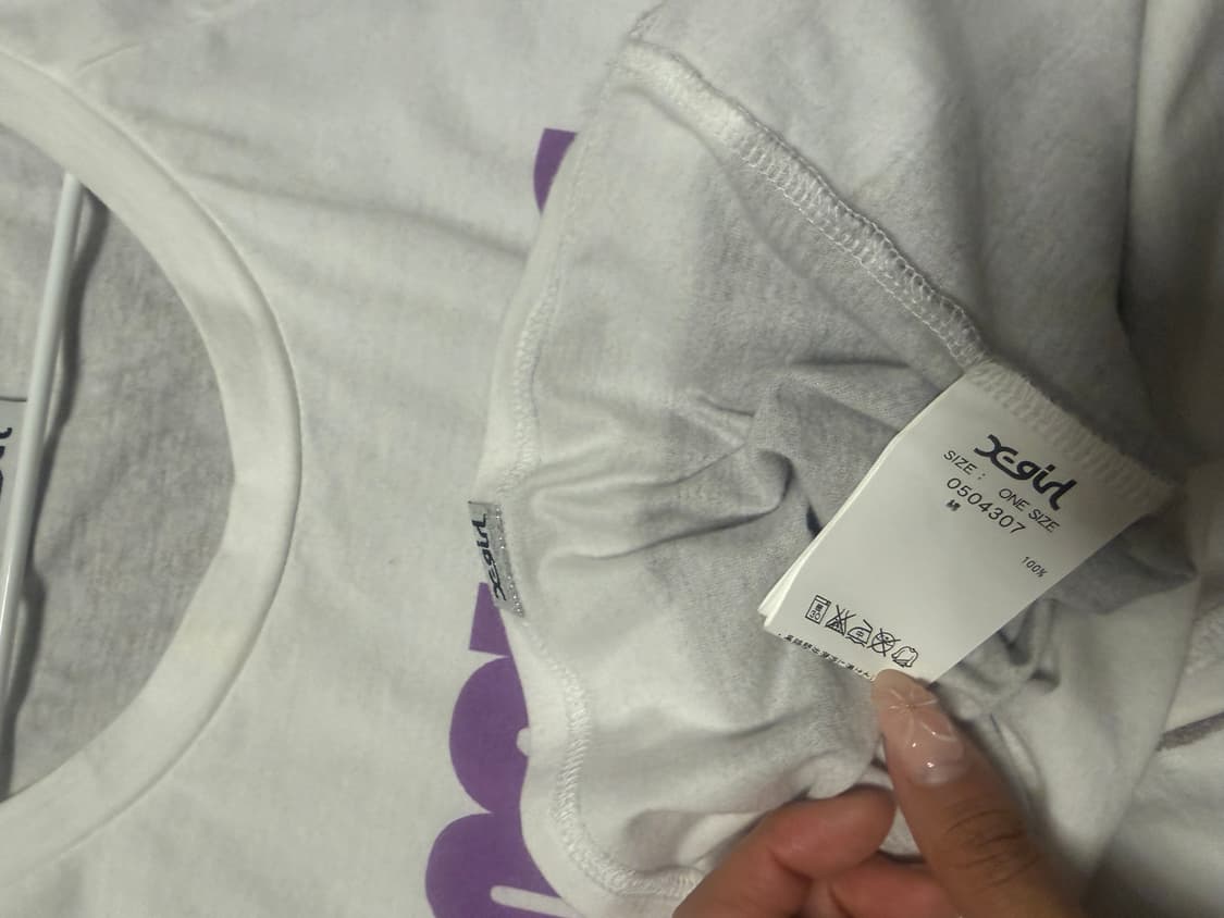 엑스걸 프린팅 티셔츠 상품이미지3