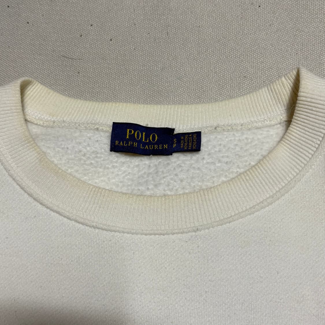 S 폴로랄프로렌 여성용 피스 러브 자수 맨투맨 상품이미지7