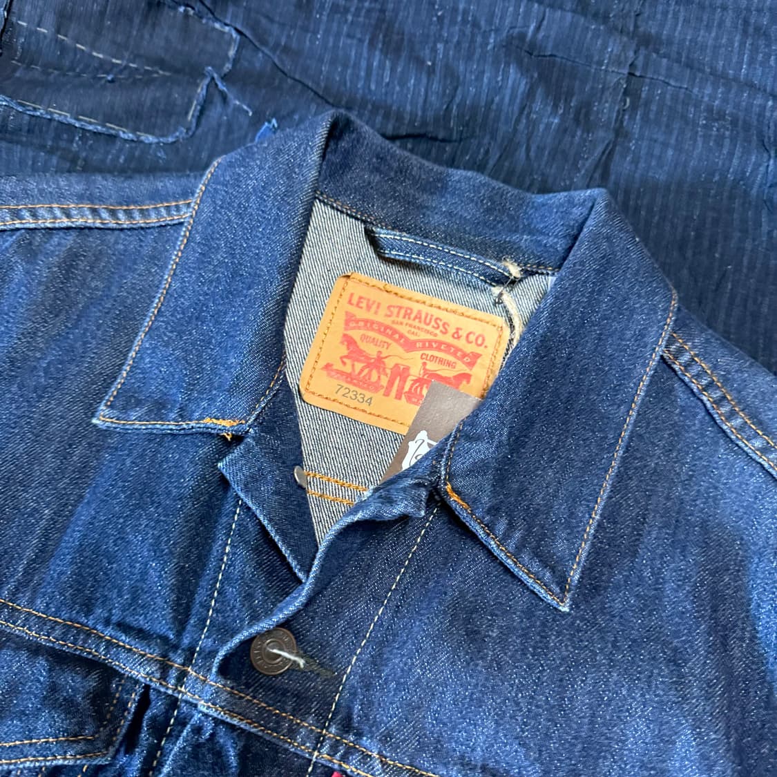 리바이스 72334 3rd 데님 트러커 자켓 M 상품이미지2