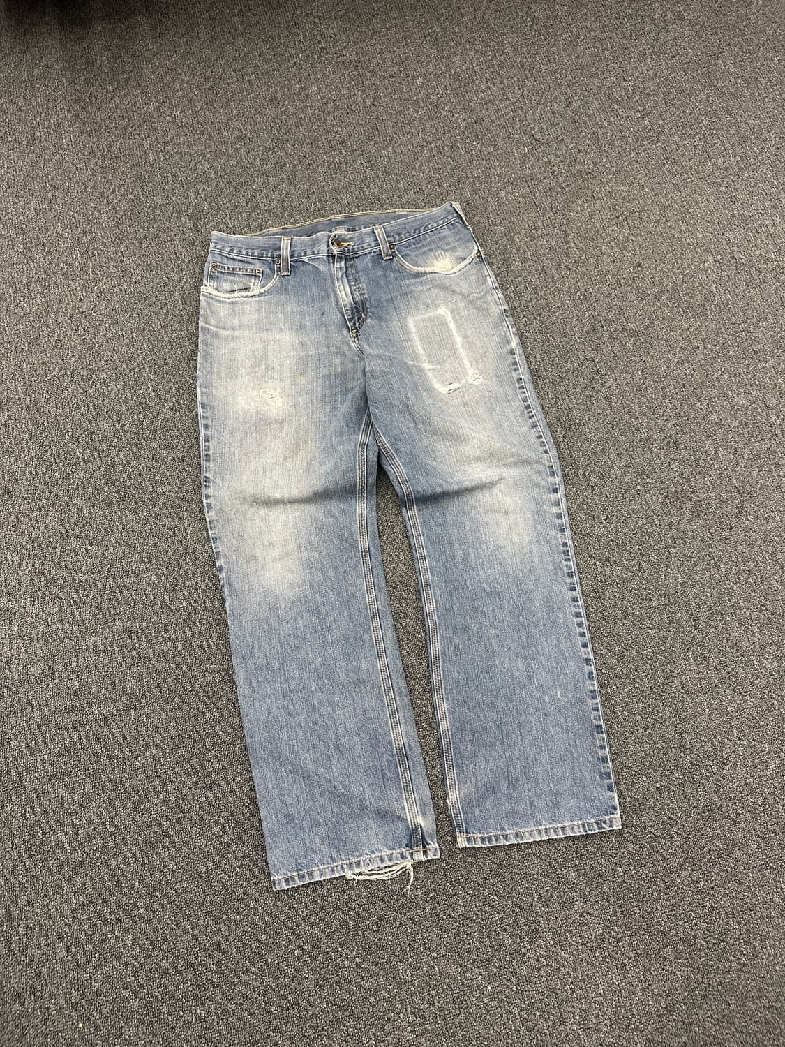 34) 칼하트 Relaxed Fit 빈티지 데님팬츠 상품이미지7
