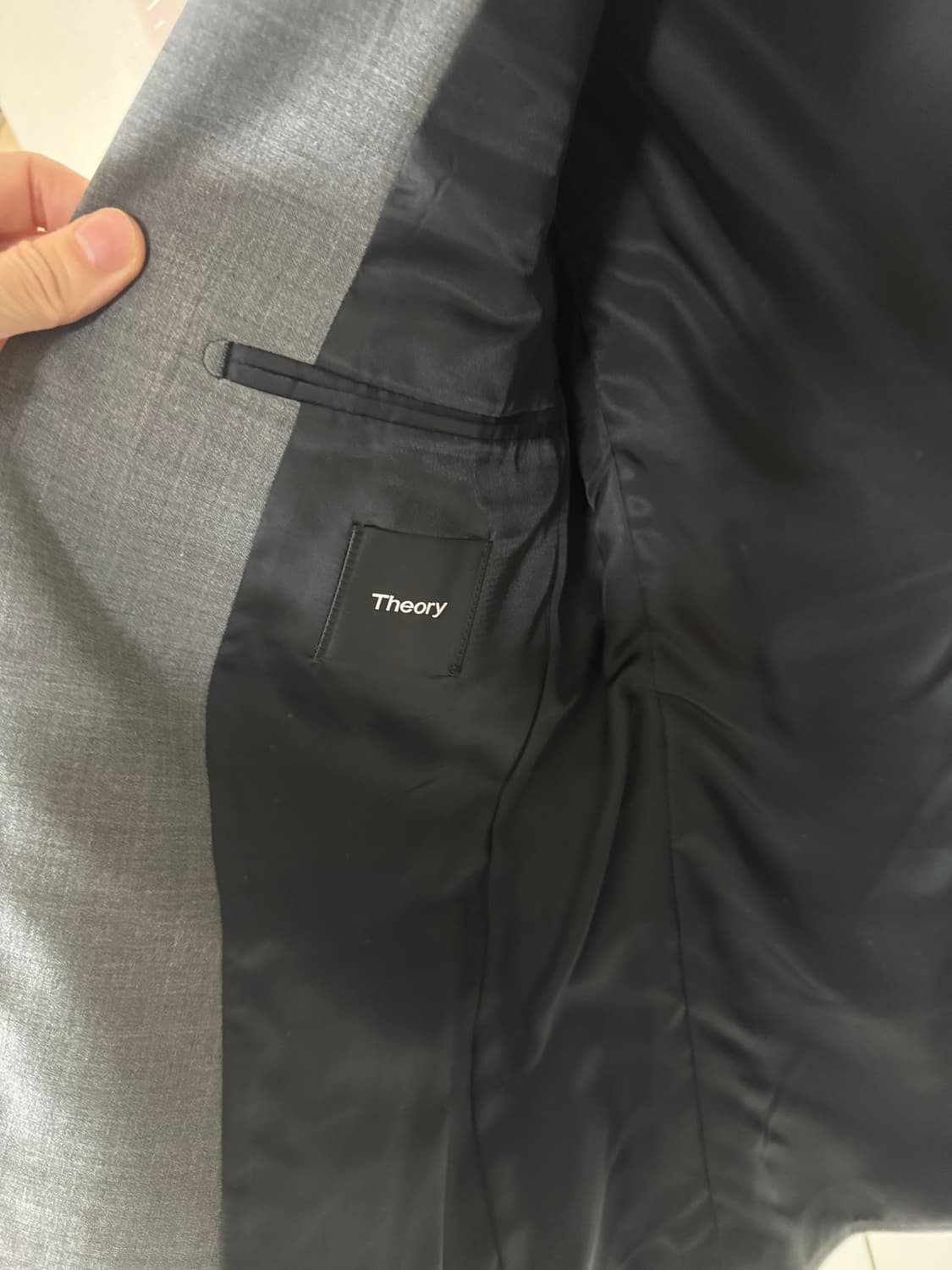 띠어리(Theory) 회색 자켓(뉴테일러) 36S 사이즈 상품이미지3