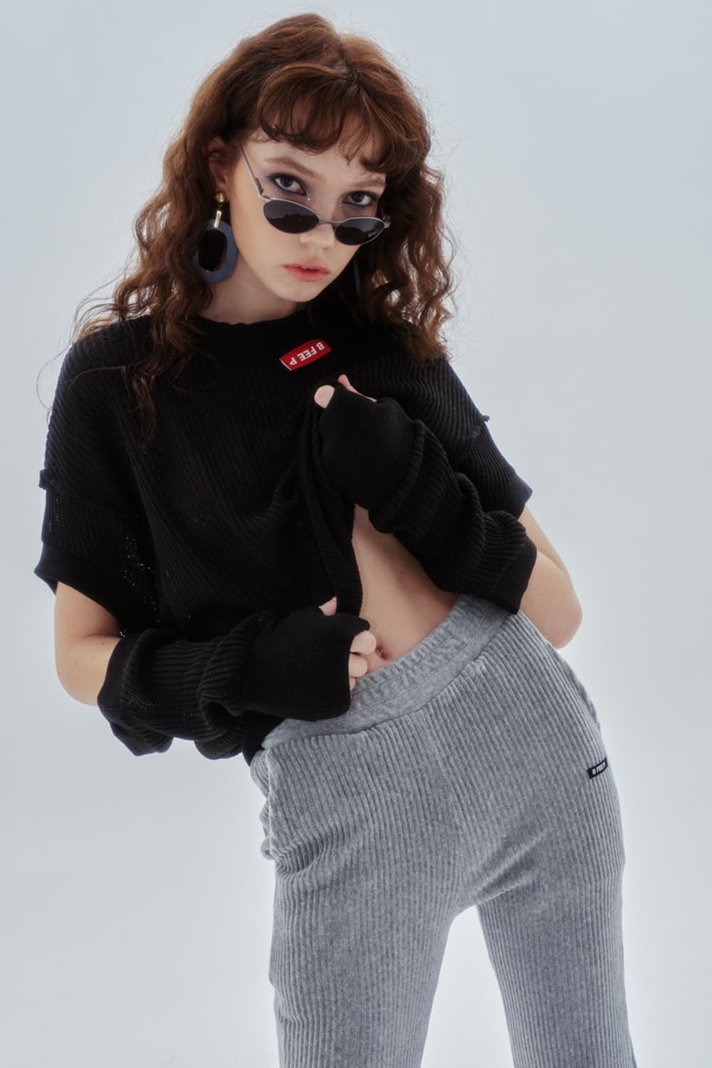 Bfeep 비피피 long hole warmer knit 상품이미지5