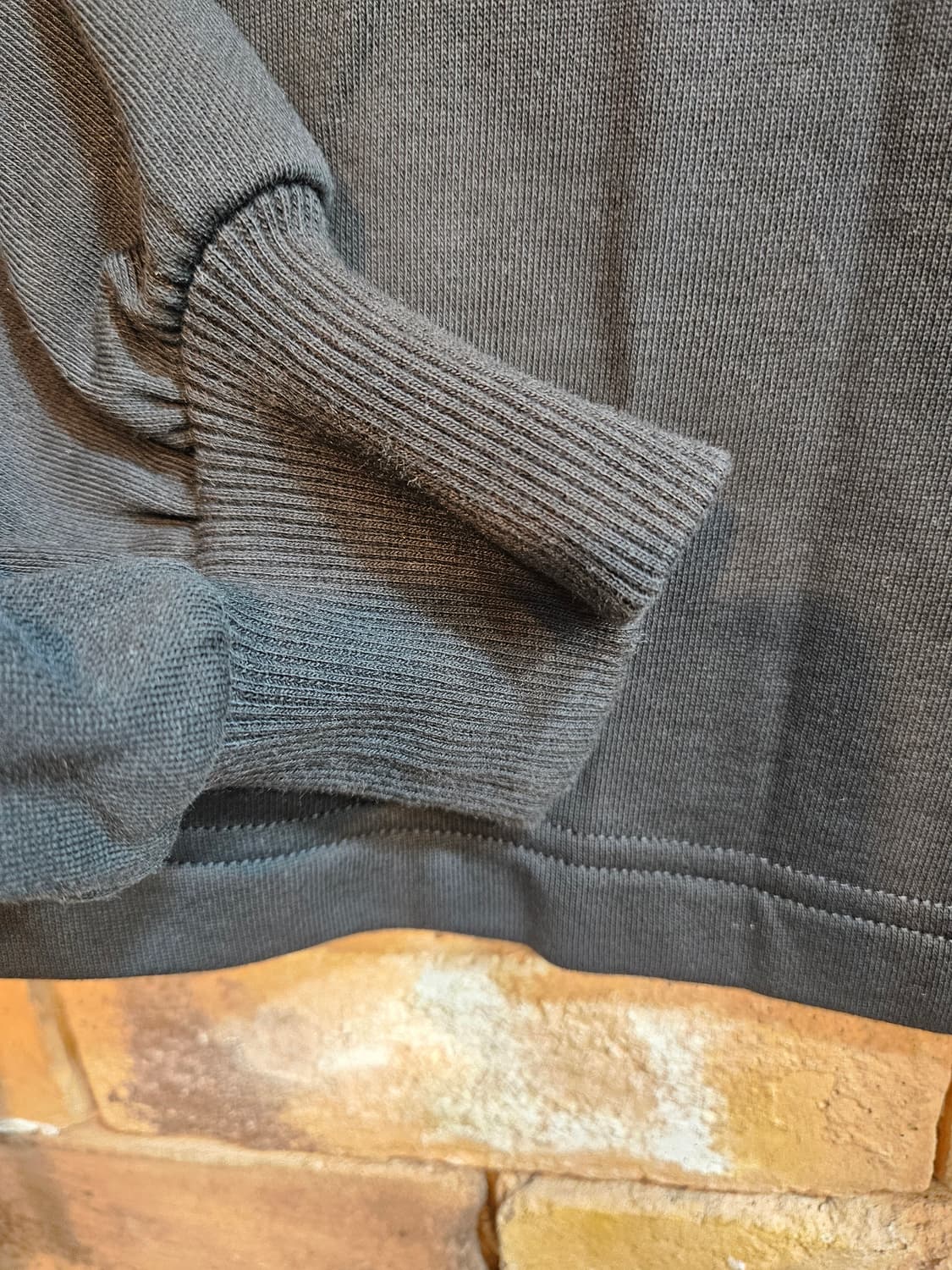 캘빈클라인진스 블랙 크롭 카라티 XS 상품이미지4