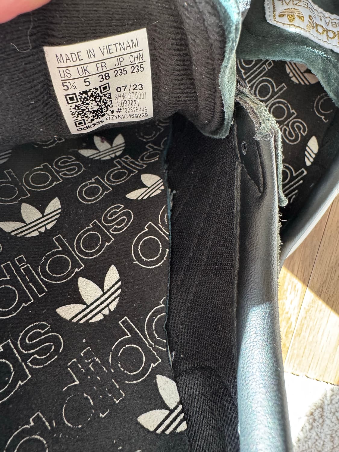 [아디다스] 스페지알 검정색 스웨이드 235 상품이미지9