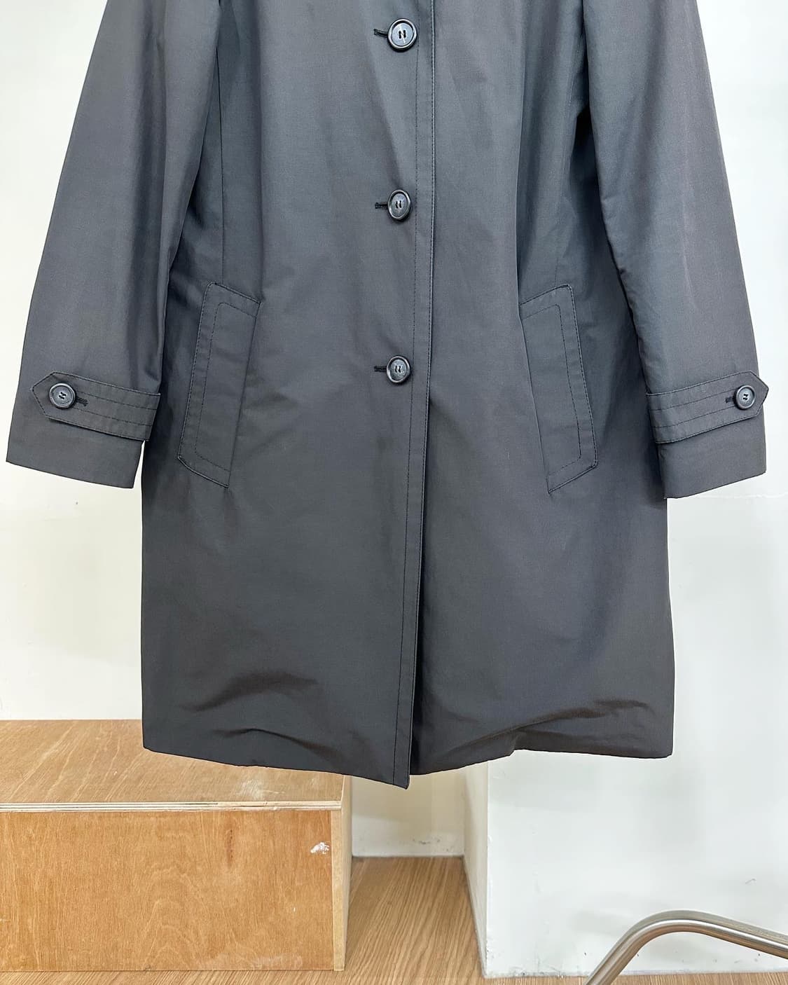 프라다 차콜 4b 폴리 코트  상품이미지6