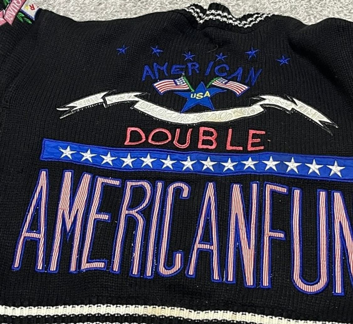 빈티지 점퍼 가디건 100~105 상품이미지4