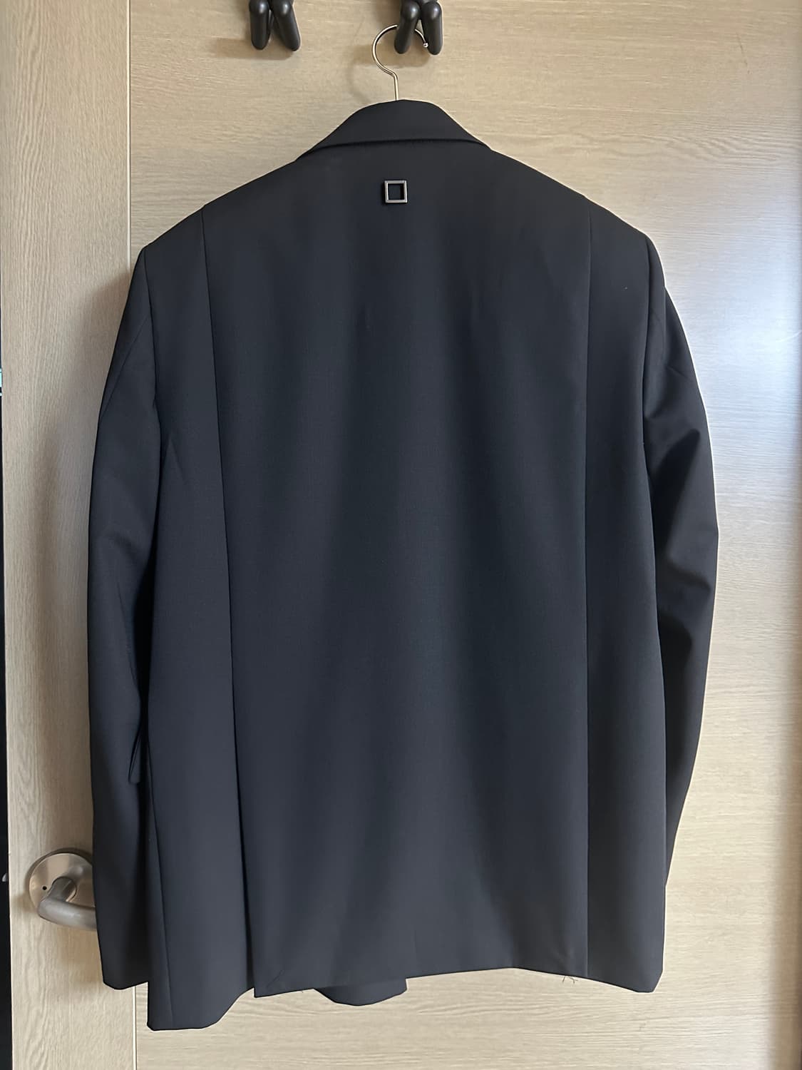 [46]우영미 25SS 울 싱글 자켓 블랙 상품이미지2