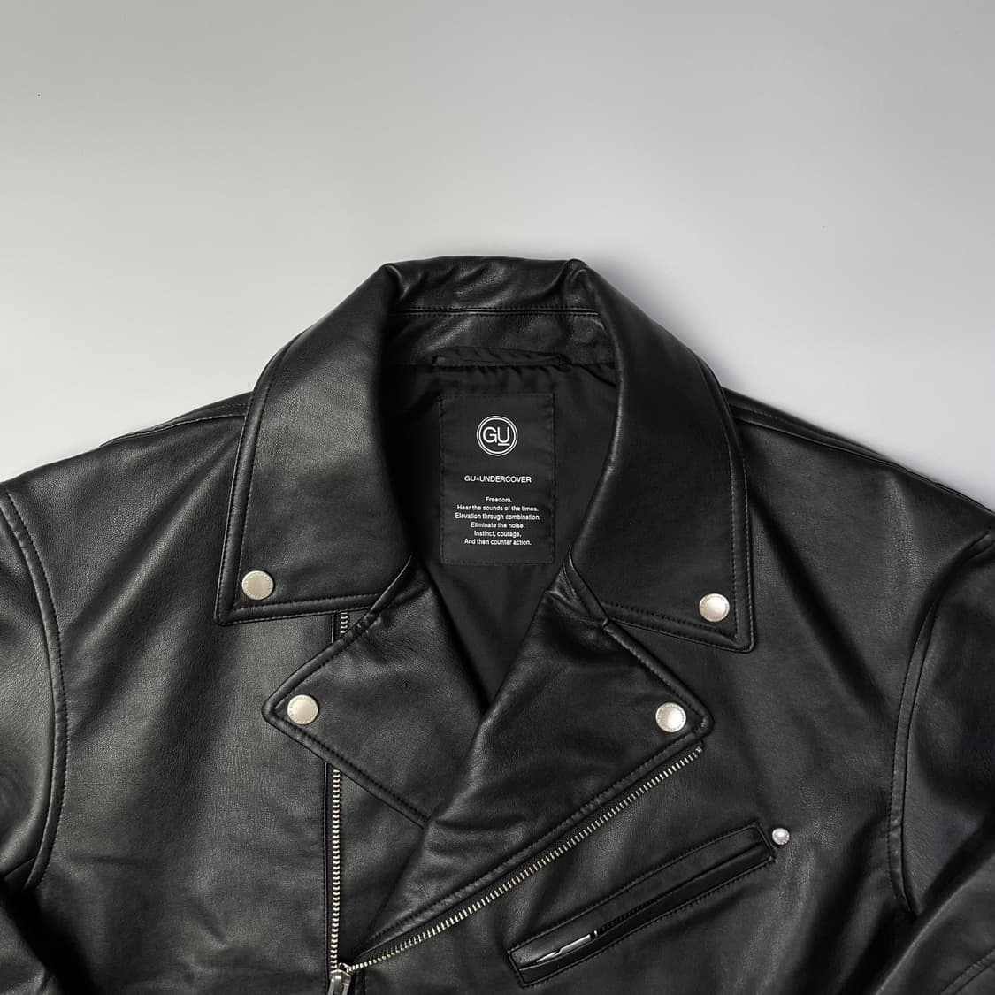 UNDERCOVER GU 언더커버 지유 가죽 자켓 상품이미지2