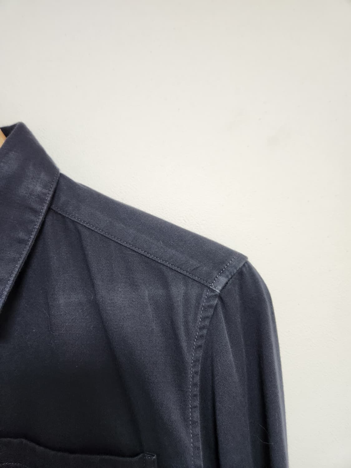 모모타로진Momotaro jeans 투포켓 셔츠 M - S219 상품이미지3