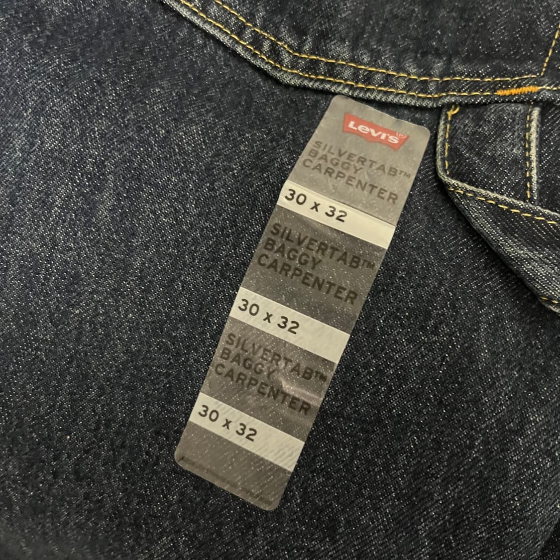리바이스 실버탭 배기 카펜터 진 상품이미지3