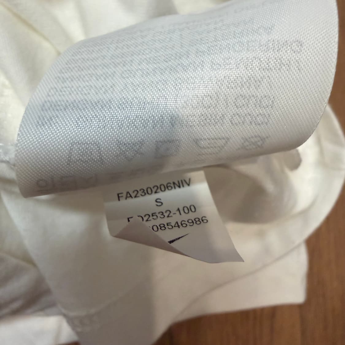 Nike (W) 스포츠 박시 티셔츠 블랙 화이트 상품이미지4