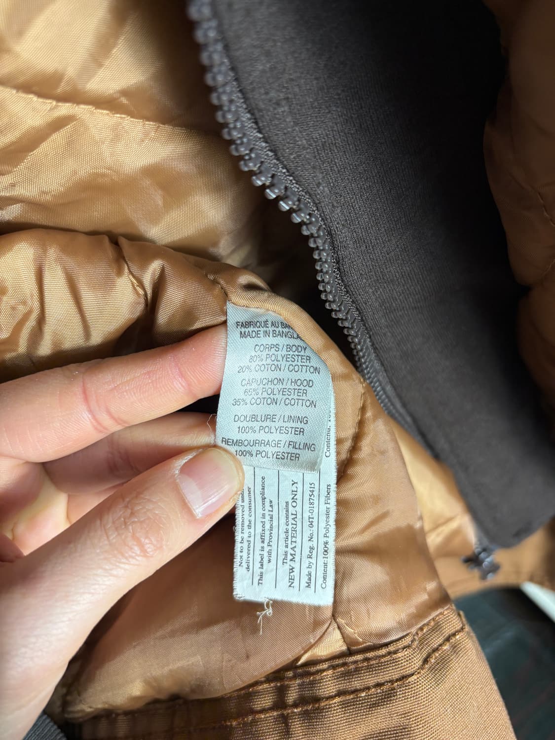 Tradesmax 후드 레이어링 카라 자켓 상품이미지5