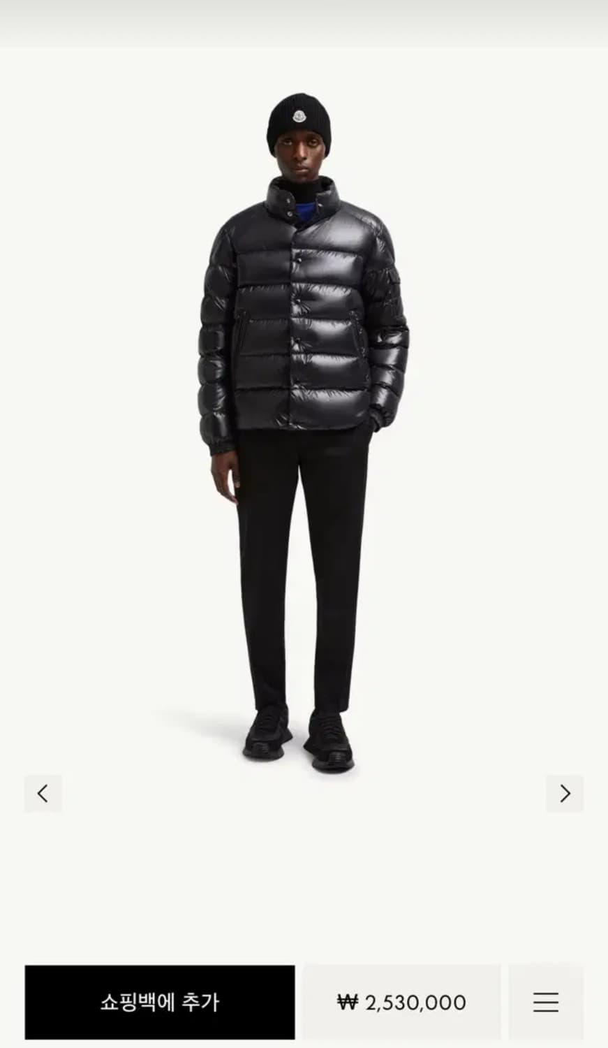 몽클레르 lule 3 size black 상품이미지3