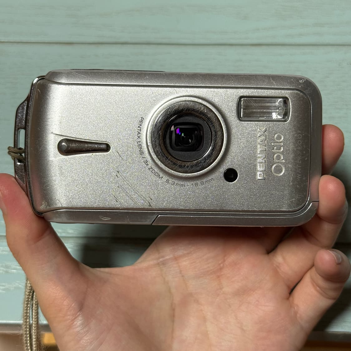 디카 정크 Pentax Optio W10 펜탁스디카 실버디카 빈티지 상품이미지3