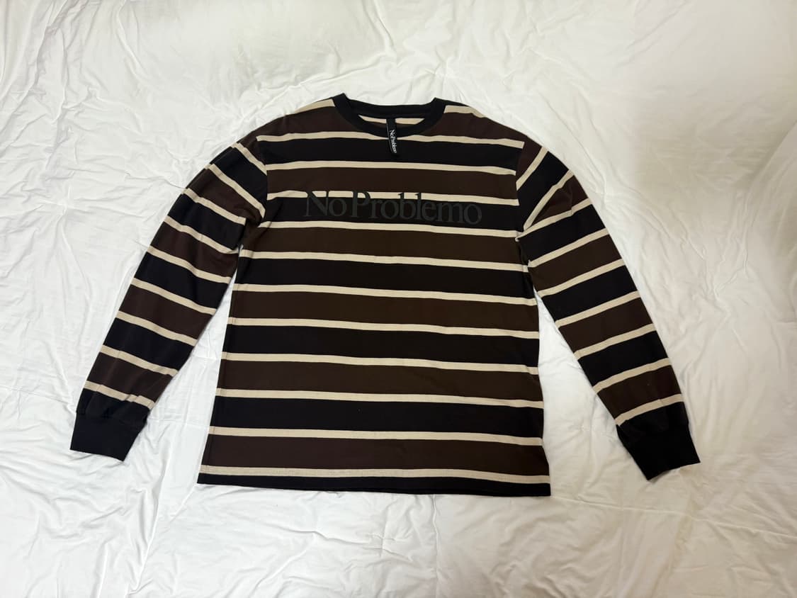 노프라블레모 스트라이프 티셔츠 / 웍스아웃 상품이미지1