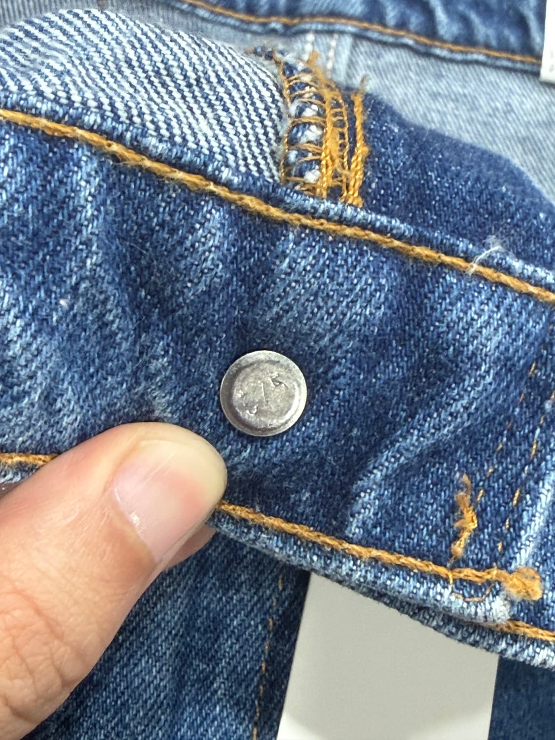 J135 90s USA levis 517 데님팬츠 상품이미지5