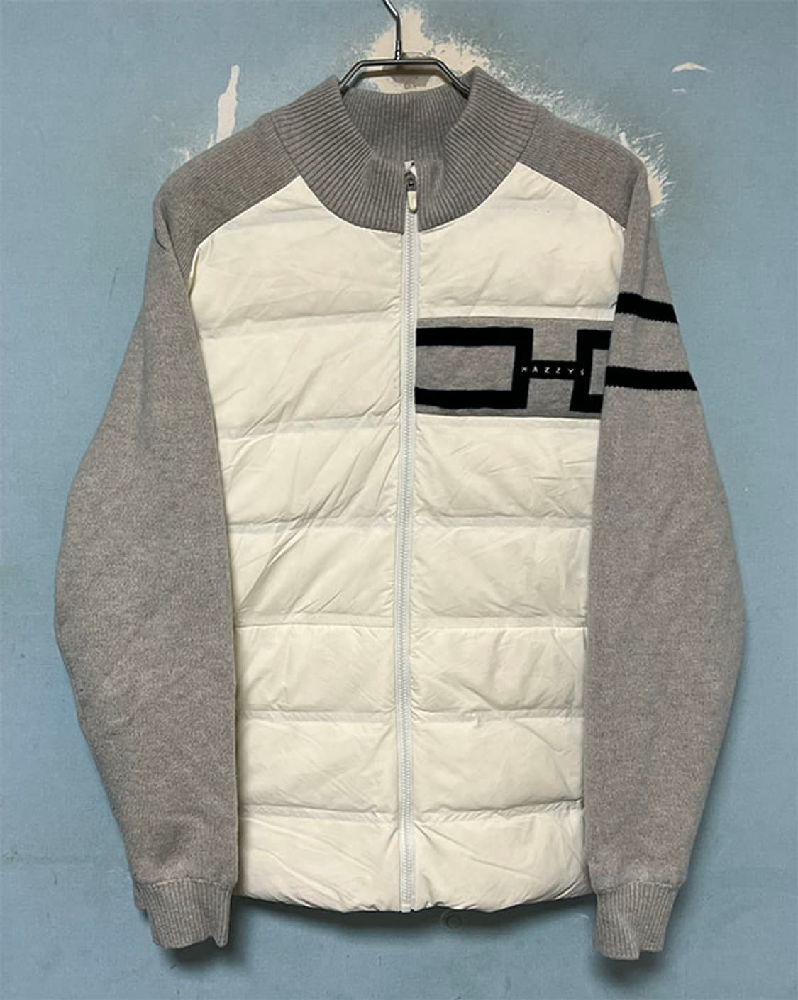 헤지스 남자 니트패딩 새상품 구스다운 캐주얼 L 100 상품이미지1