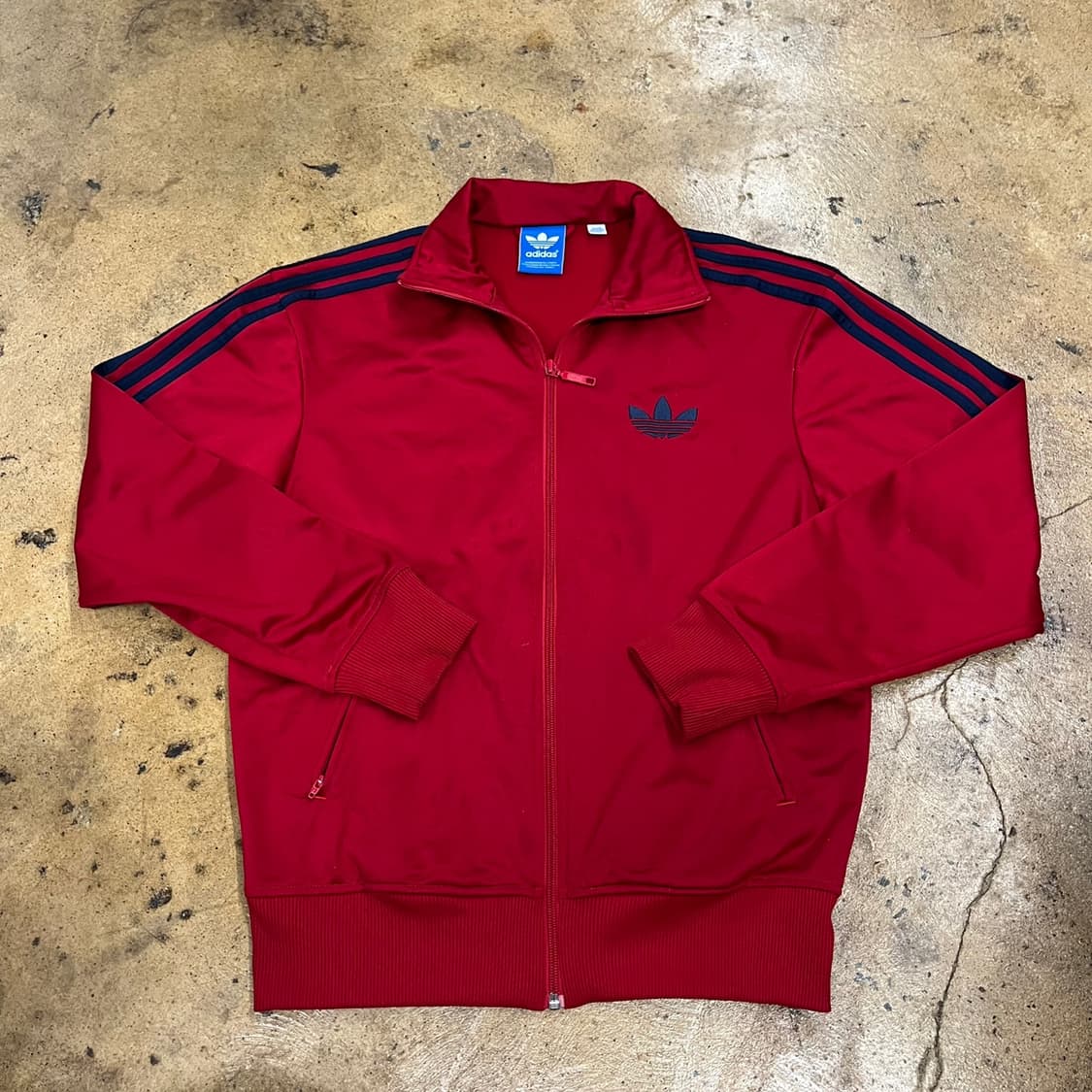 아디다스 레드 버건디 네이비 구파이어버드 져지 트랙탑 95 상품이미지2