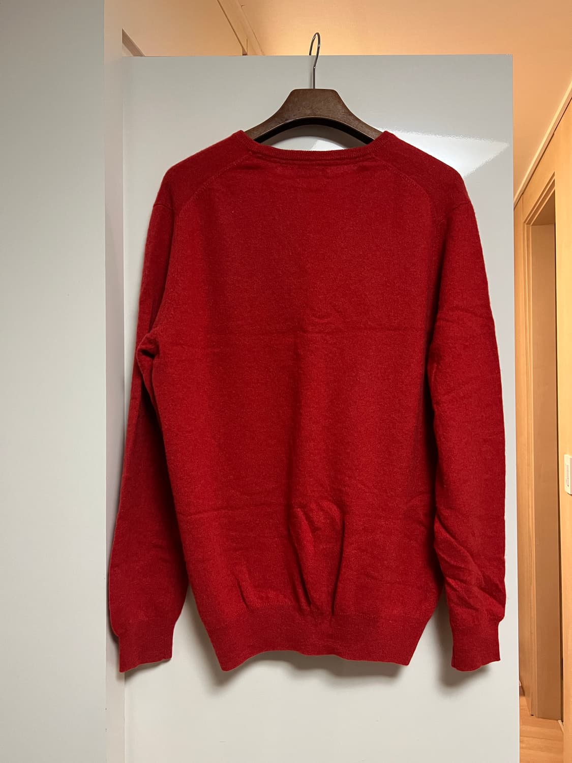 캐시미어 100 브이넥 니트 상품이미지5