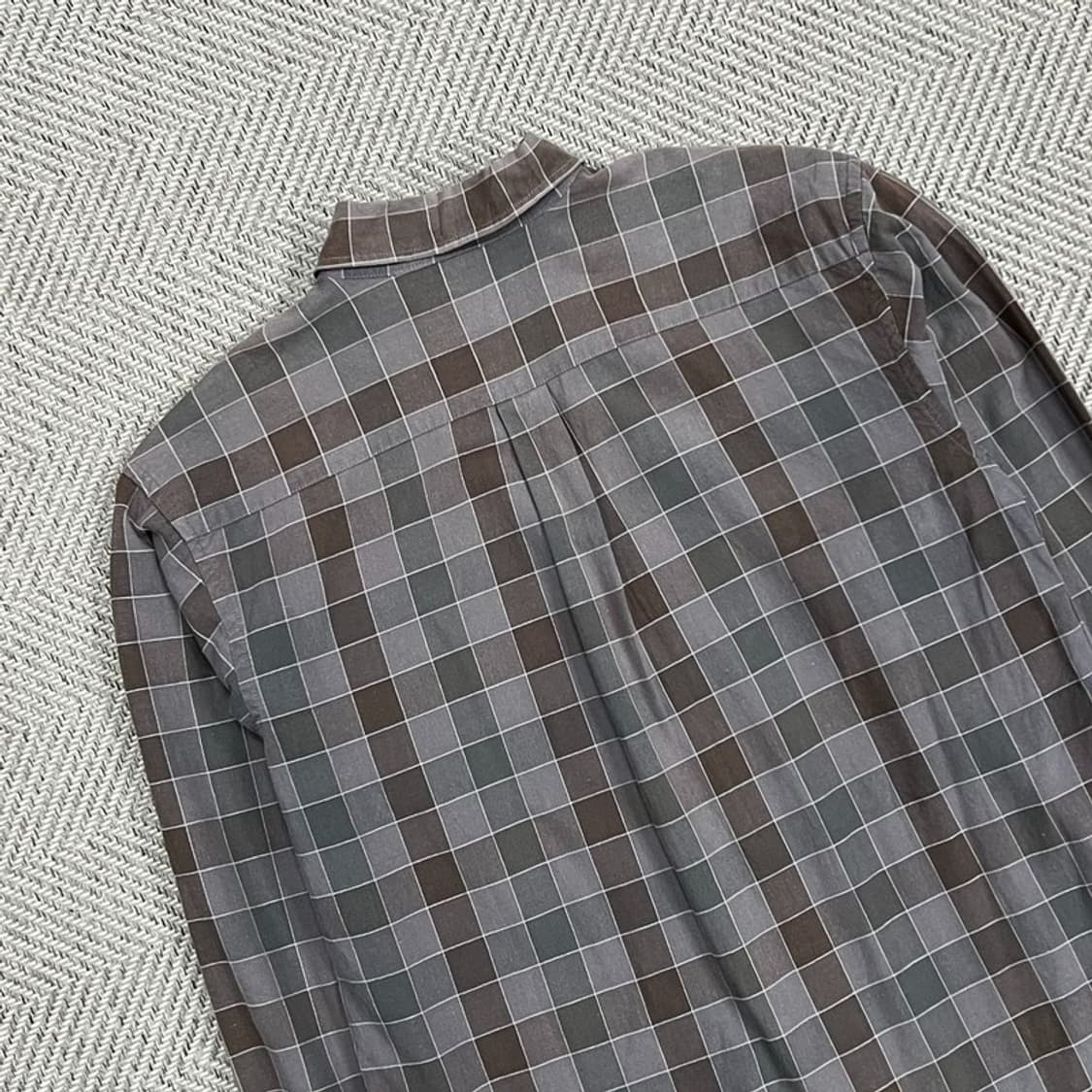 mcm 포켓 체크 셔츠 v0841 상품이미지4