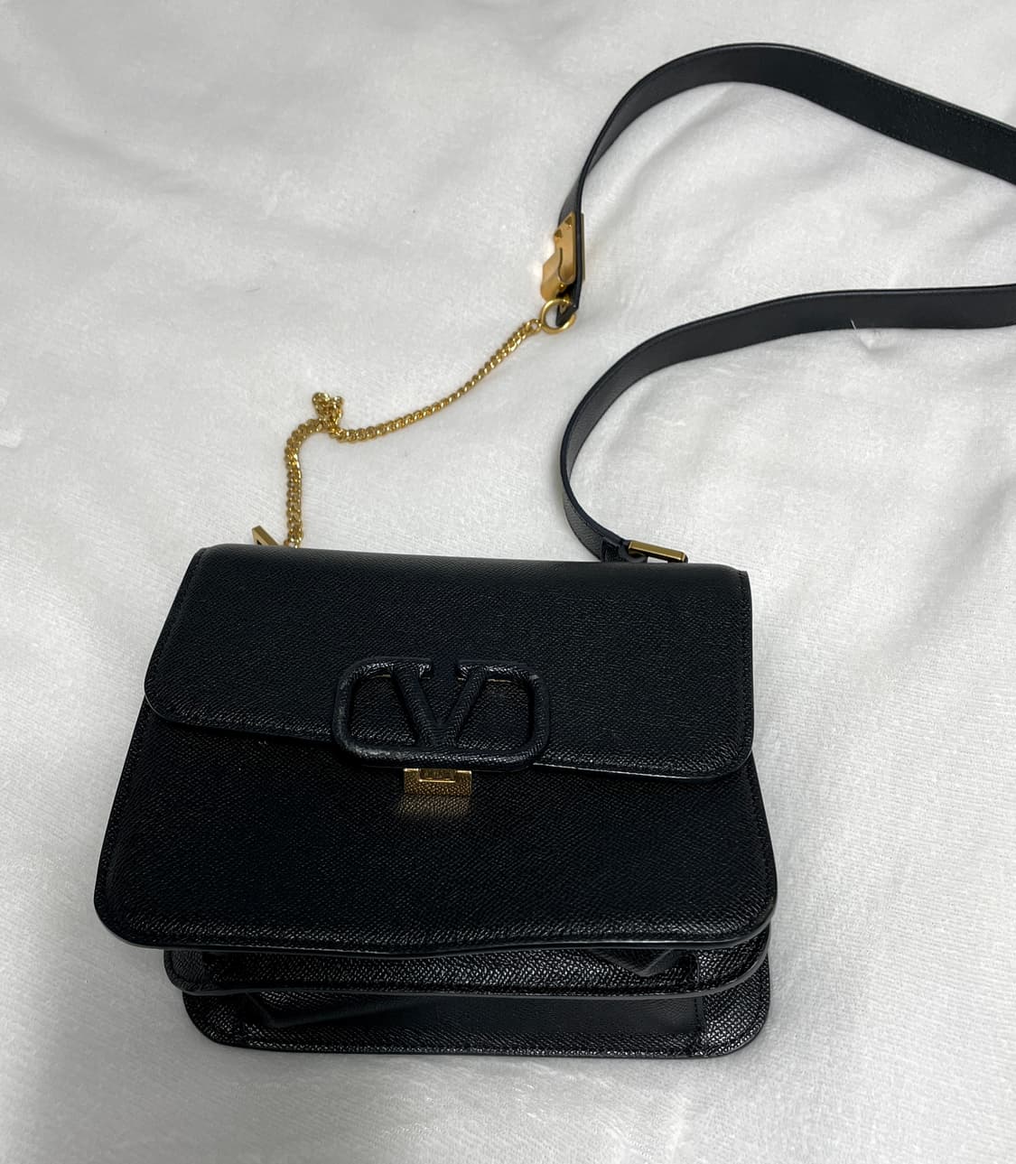 [급처] 발렌티노 가라바니 브이슬링 스몰 숄더백 블랙 정품 상품이미지2