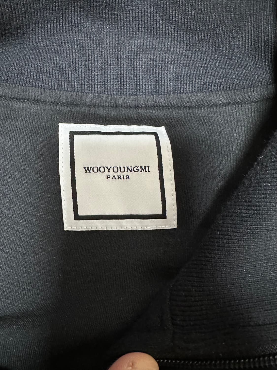 우영미 하프집업 맨투맨 48사이즈 상품이미지5