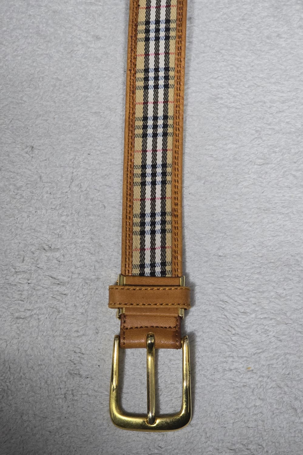 Burberry 버버리 노바체크 여성 가죽 금장 벨트 상품이미지5