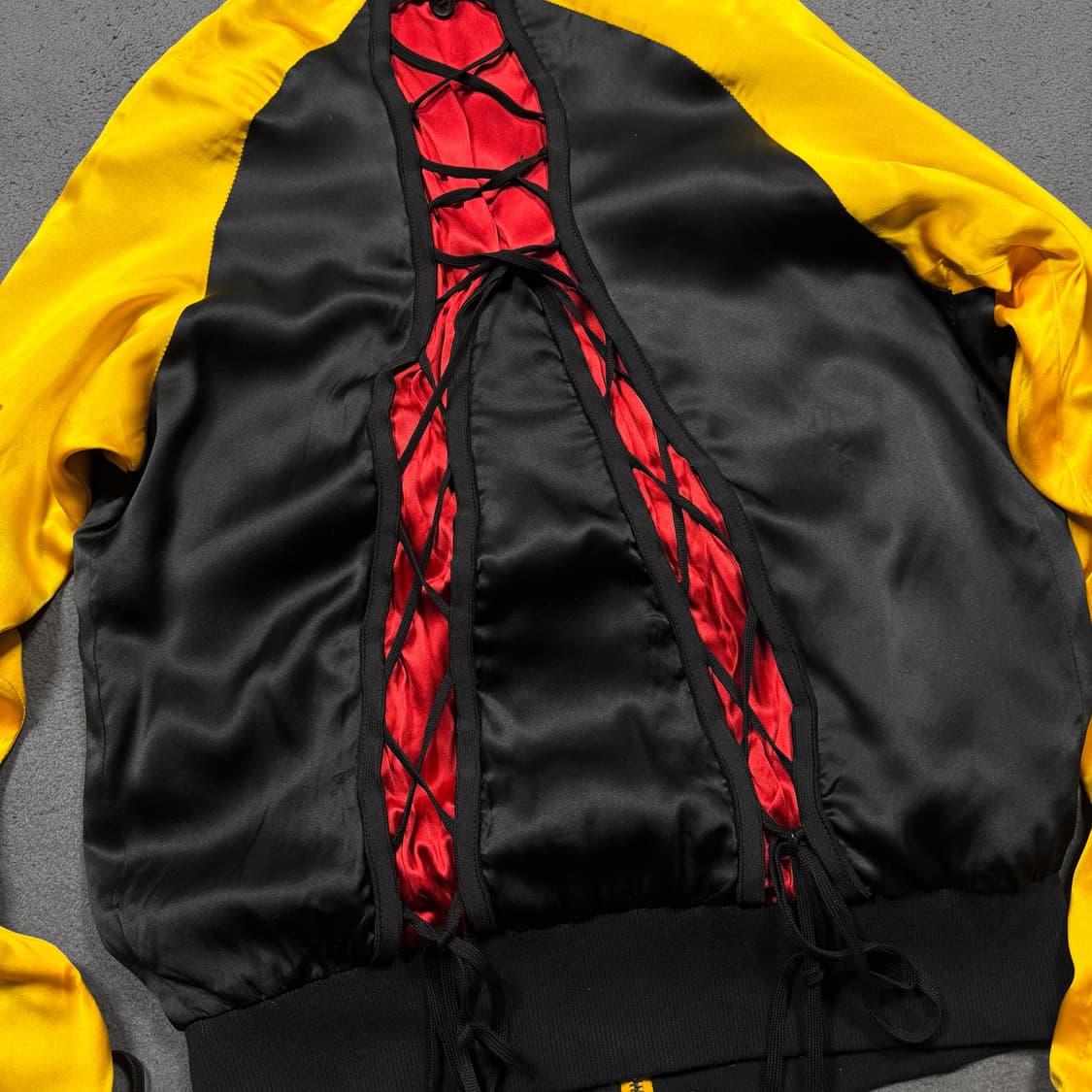 존 갈리아노 실크 블루종 자켓 상품이미지6