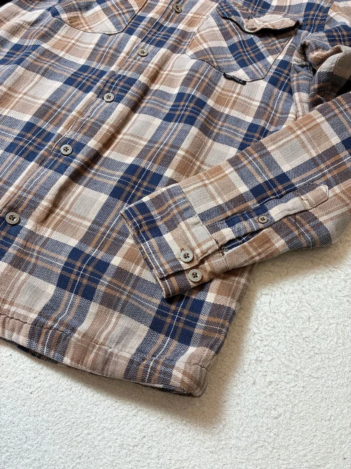 O'Neill 00's 워싱 플란넬 양털 남방 PN7058 상품이미지3