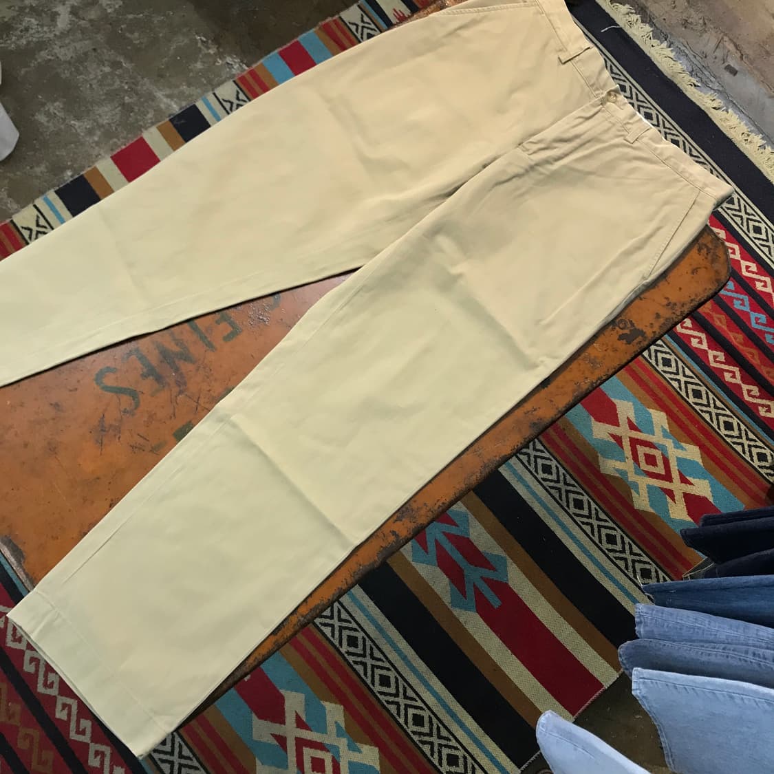 폴로랄프로렌 베이지 코튼 치노 팬츠 면바지 허리 35 36 사이즈 상품이미지3