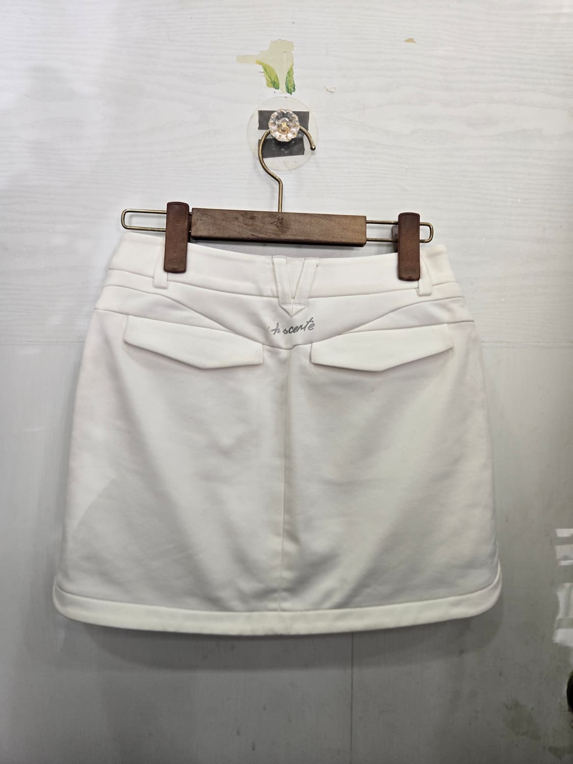 호칭61,XS,실측허리24)) DESCENTE 데상트 치마! 속바지OK 상품이미지4