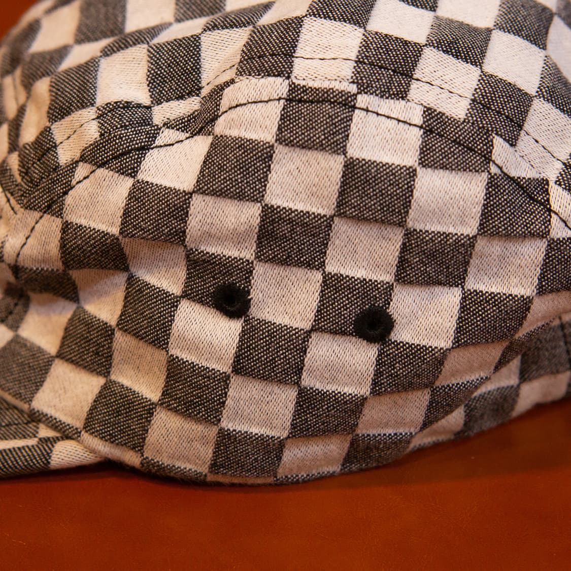 18ss 슈프림 워시드 체크보드 캠프캡 상품이미지3