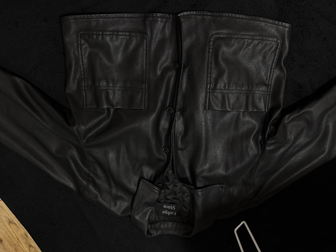 라퍼지 포 우먼 라퍼지 스토어 레더 자켓 상품이미지2