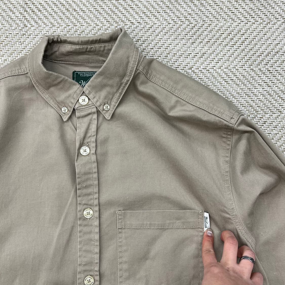 울리치 원포켓 베이직 셔츠 r2889 상품이미지5