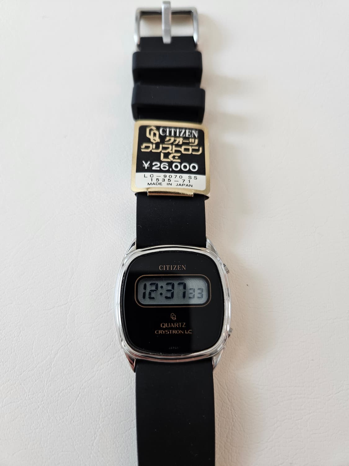 빈티지 시티즌 쿼츠 크리스 트론 LC 전자시계 상품이미지1