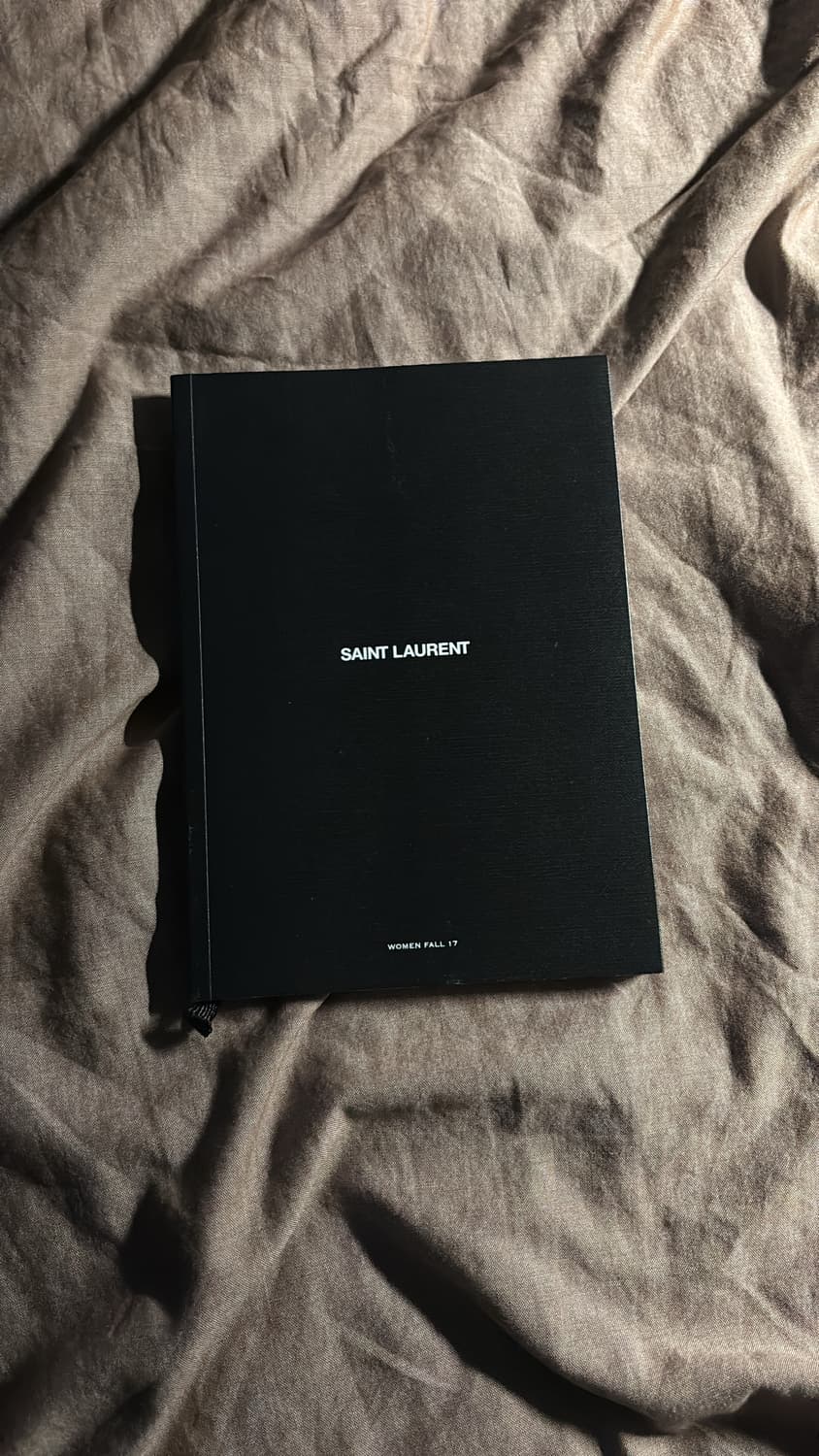 생로랑 fall 17시즌 화보집 책 북 상품이미지1