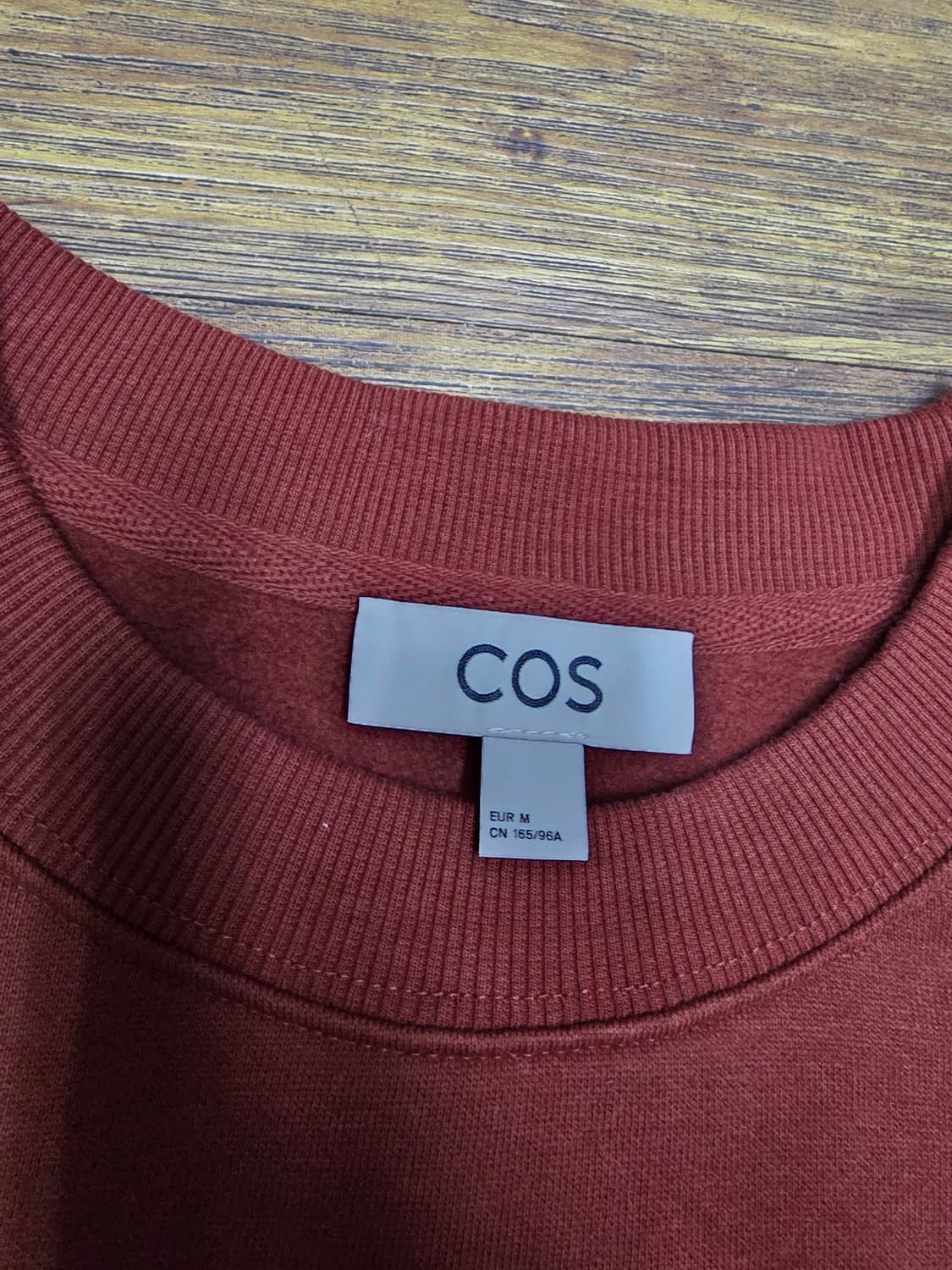  COS 여성 오버핏 맨투맨
 상품이미지2