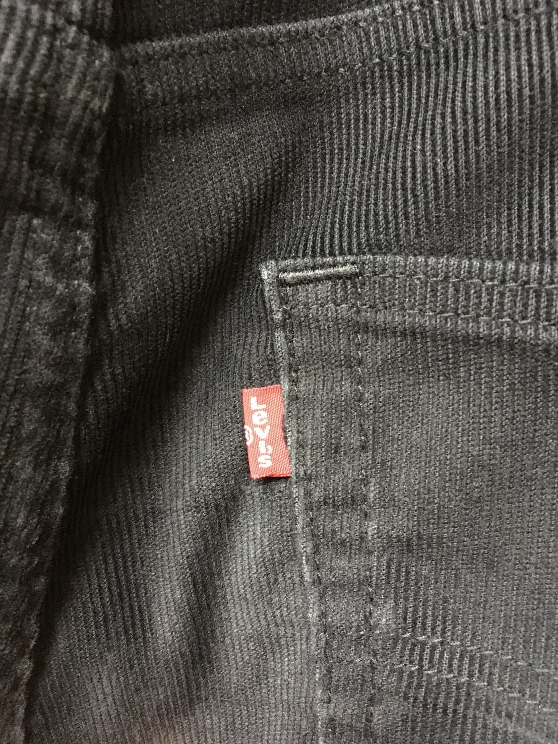 (32) 리바이스 502 코듀로이 블랙 상품이미지5