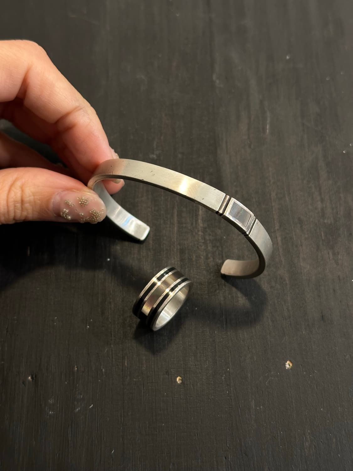 AQUA 925silver ring 상품이미지4