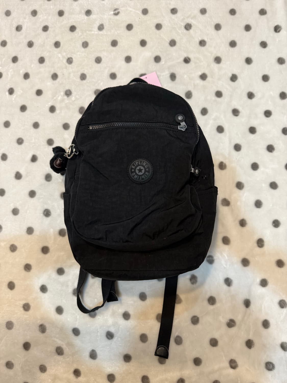 키플링 블랙 백팩 상품이미지1