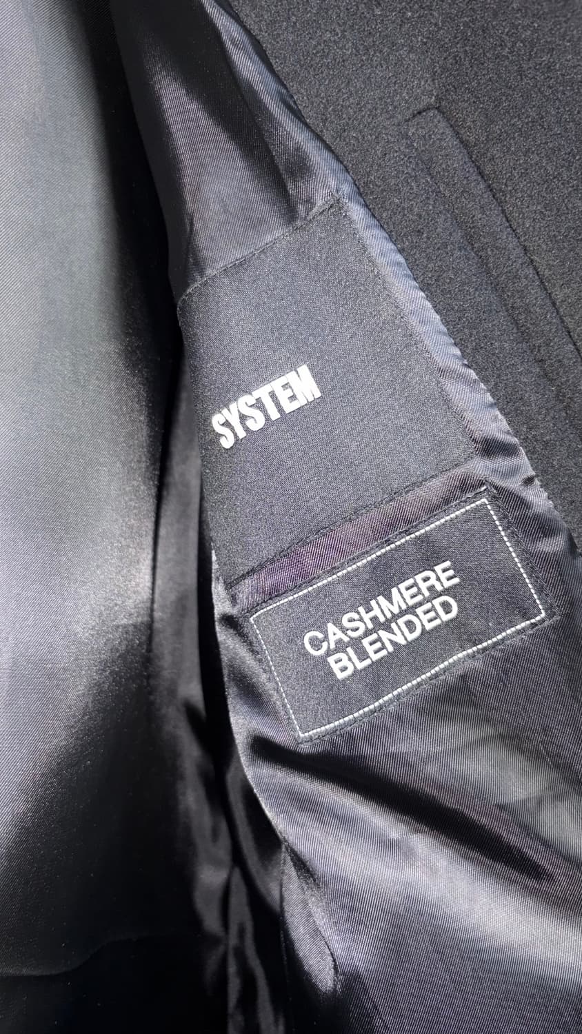 시스템옴므 캐시미어 블렌드 더블 코트 (95 사이즈) 상품이미지3