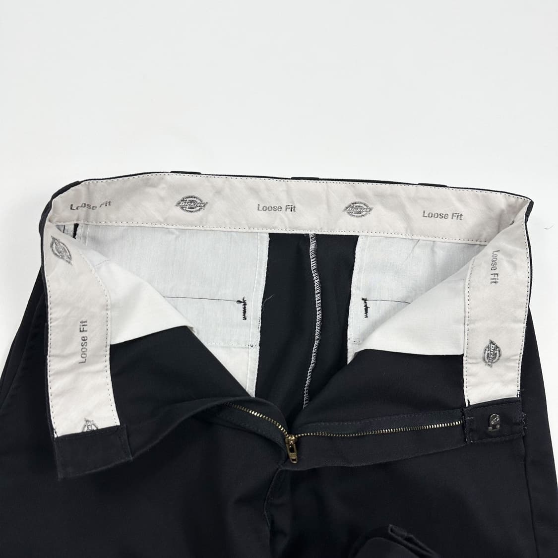 디키즈 더블니 카펜터 루즈핏 블랙 치노팬츠 (32인치) 상품이미지4