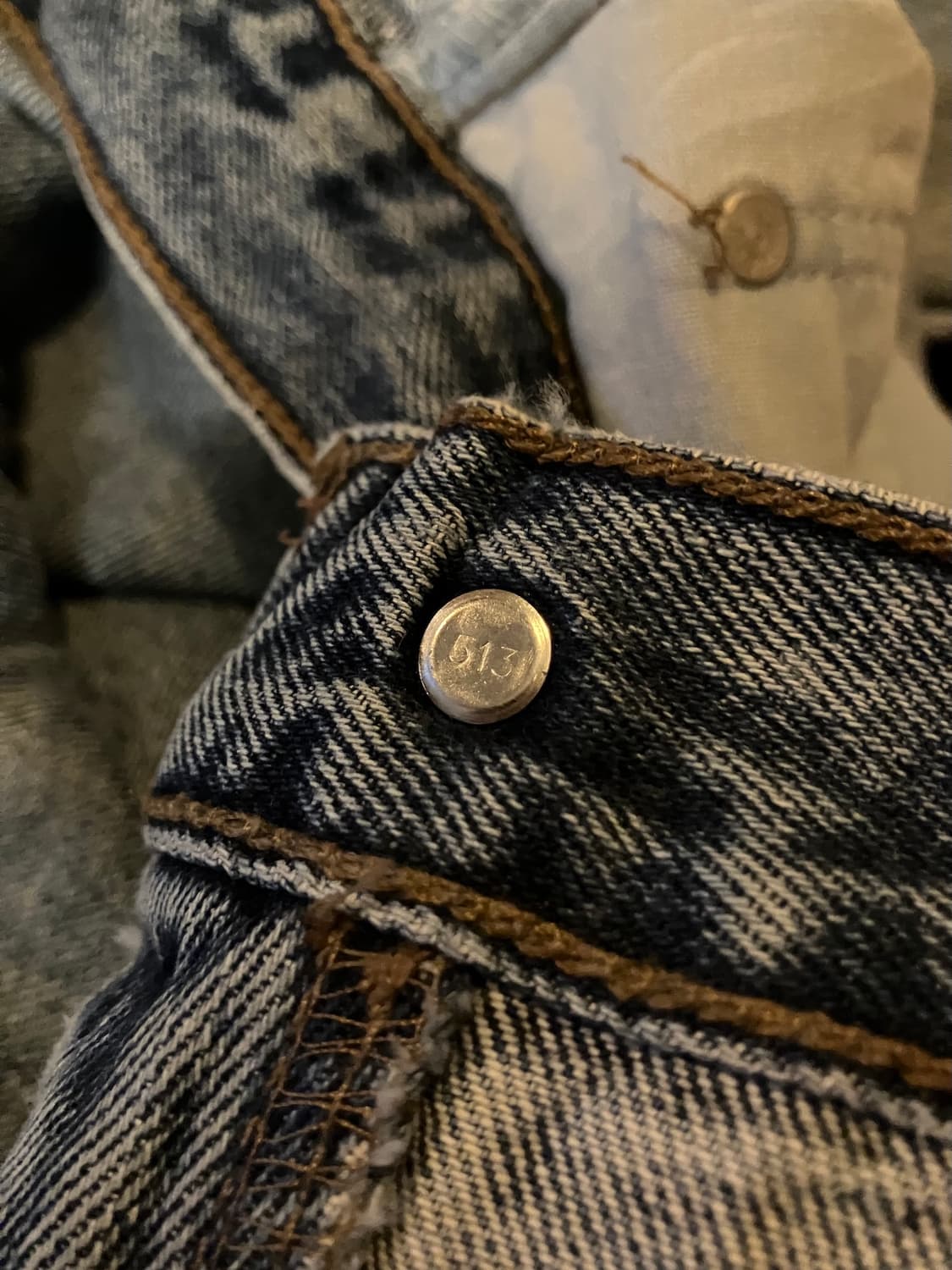 90s USA 빈티지 리바이스 실버탭 루즈핏 데님 팬츠 상품이미지9