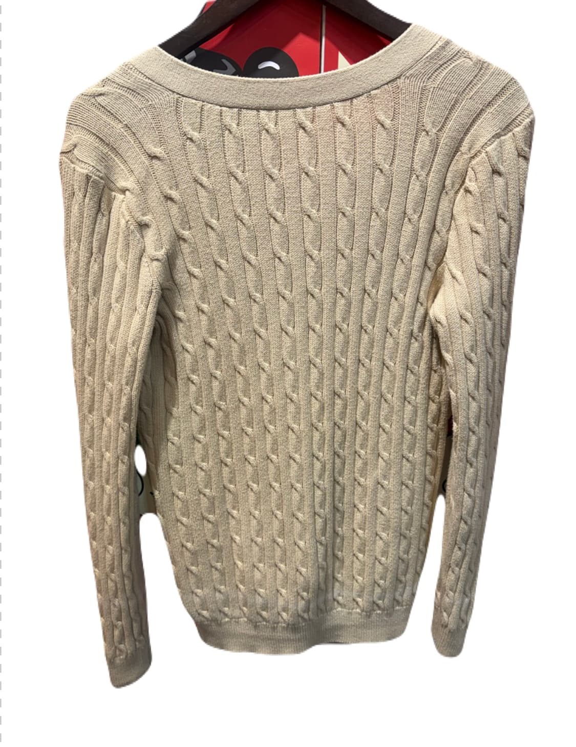 폴로 랄프로렌 꽈배기 가디건 상품이미지2