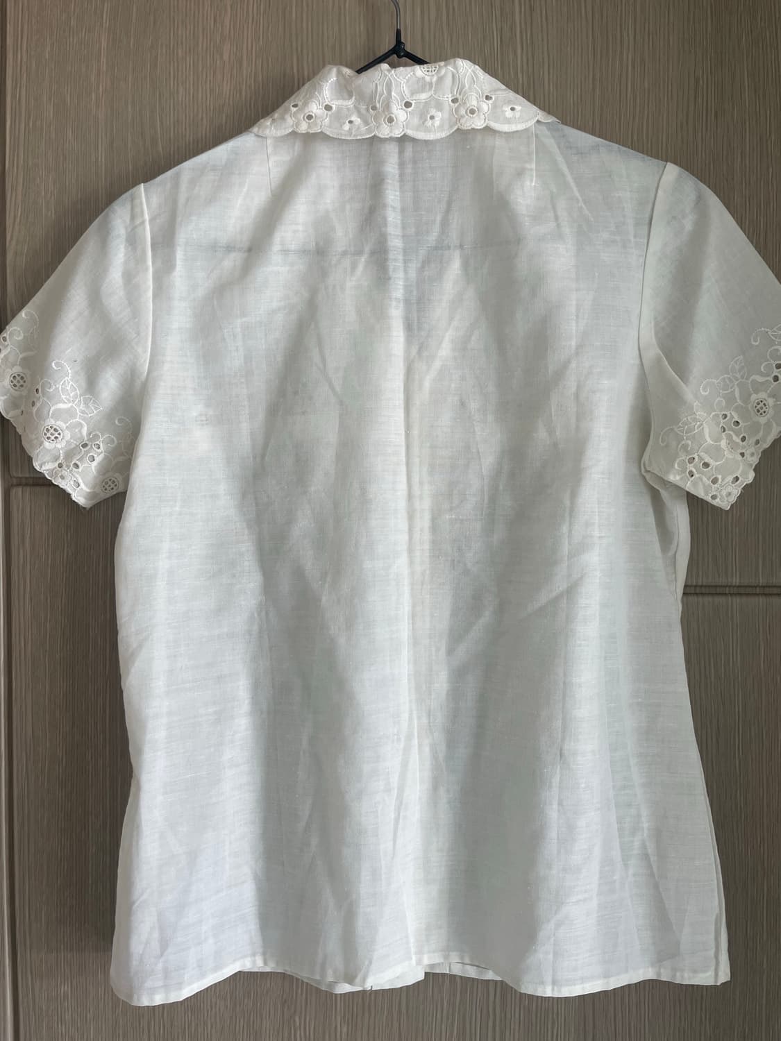 빈티지 엔틱 모리걸 러블리 펀칭 블라우스 상품이미지5