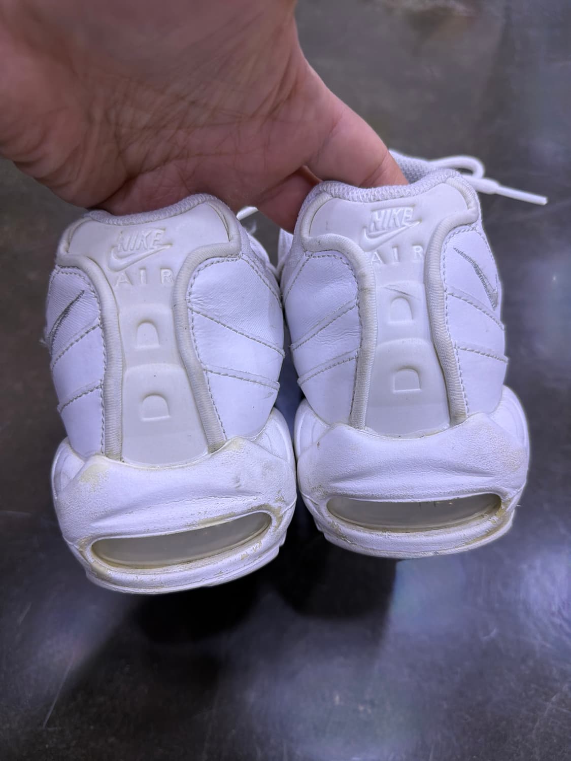 나이키 에어맥스 95 에센셜 올백 화이트 280 상품이미지6