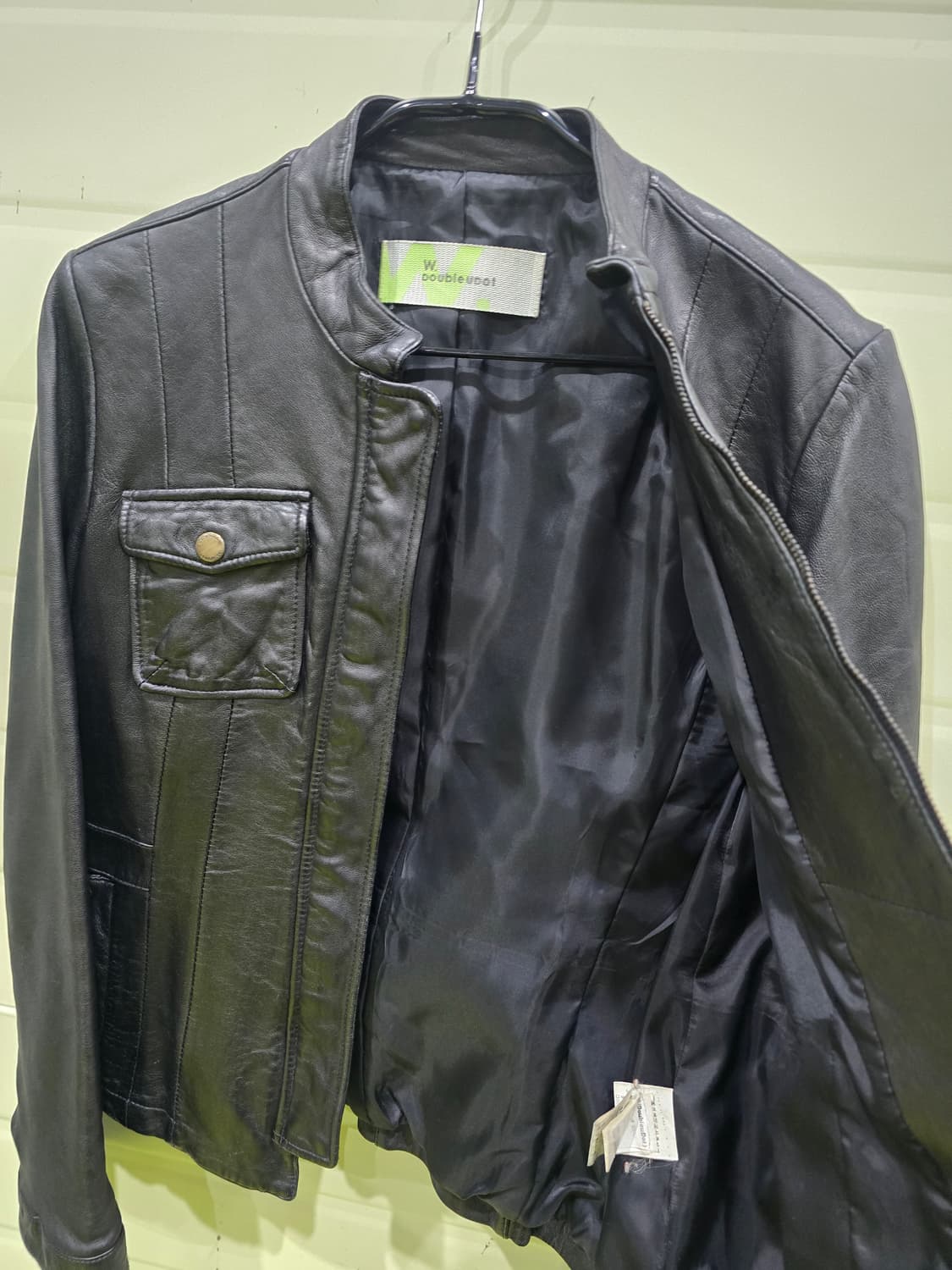 W. doubleu dot 양가죽 여성 자켓 S 상품이미지6