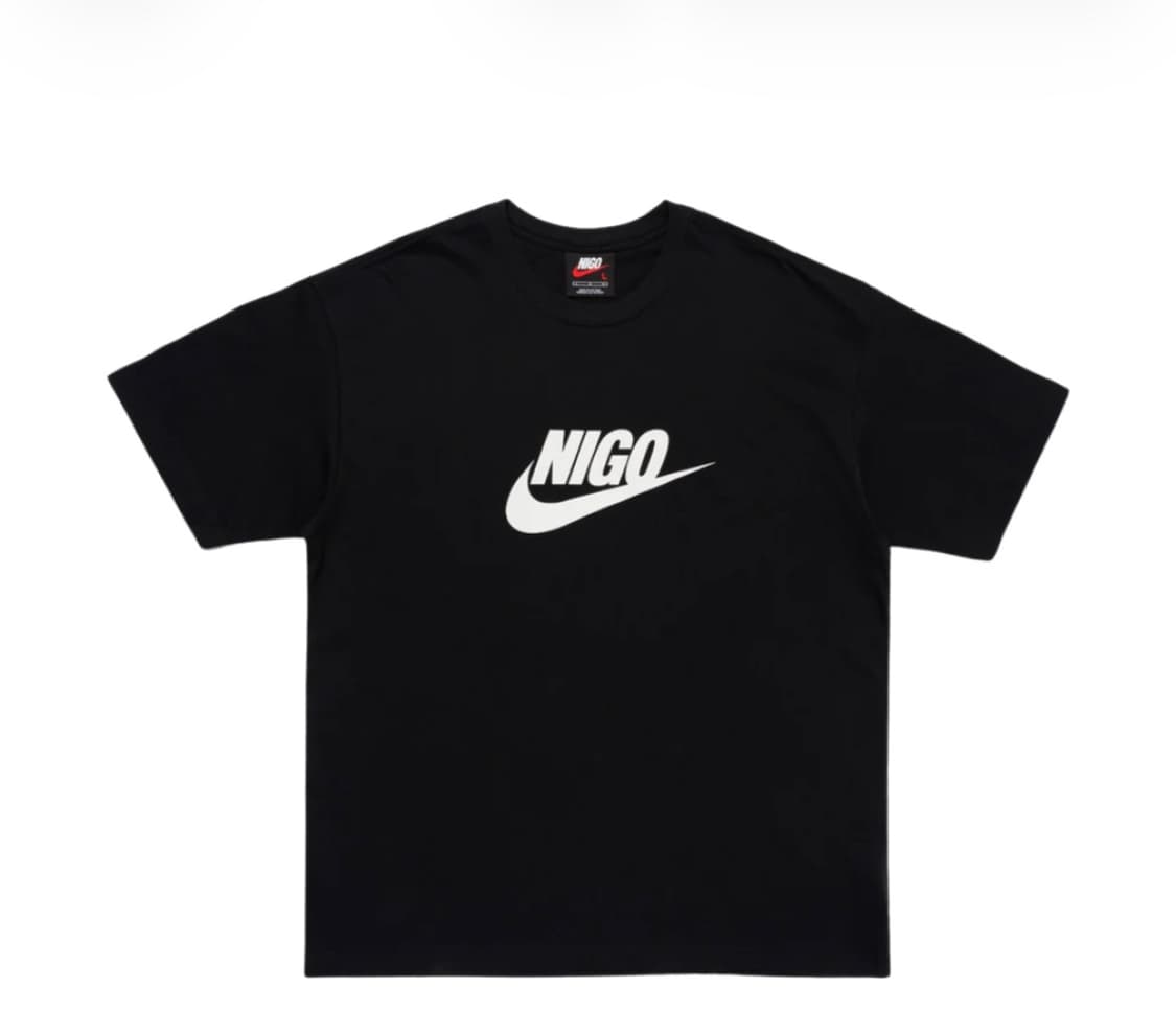 나이키 x 니고 티셔츠 블랙 M(100) 상품이미지1