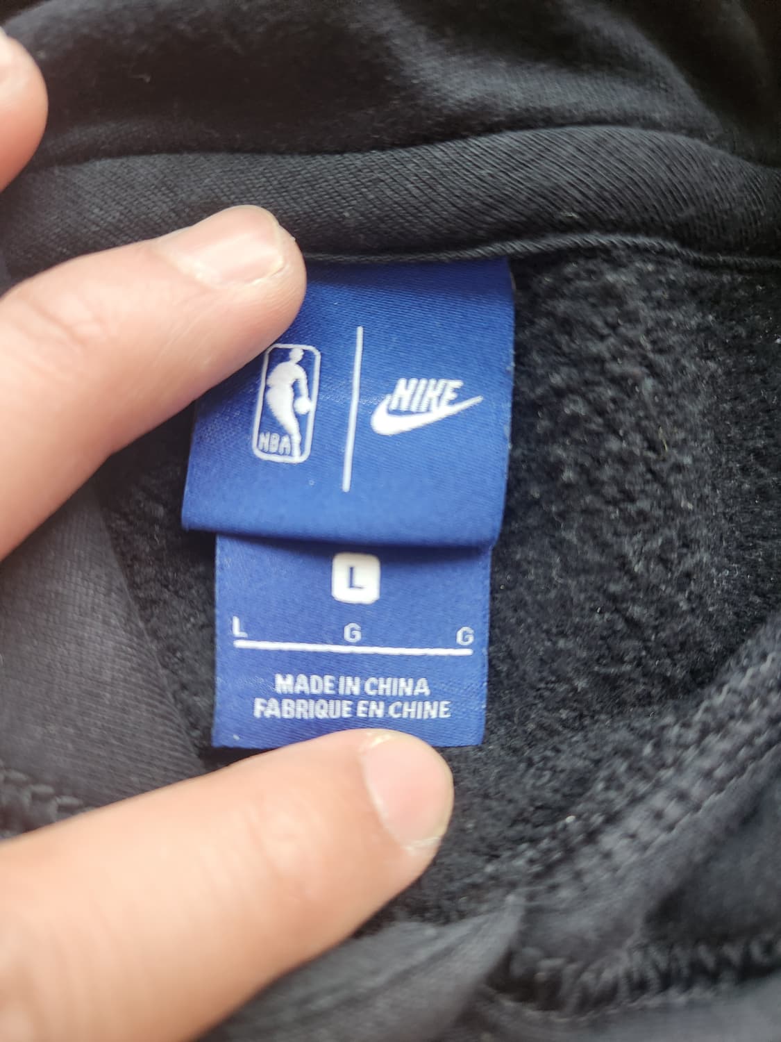 나이키 NBA 스우시 기모 후드티 L 상품이미지2